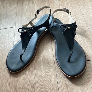 Black Cole Haan Nike Air Sandals